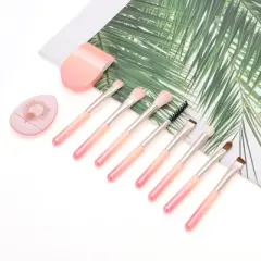 Unique Bargains Makeup Brush Set 10 Pcs