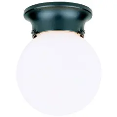 Westinghouse - Incandescent Light Fixture - Gloss Black - 7.25 in.