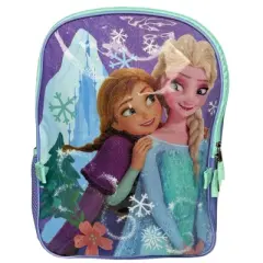 Disney Frozen Elsa and Anna Backpack with Insulated Detachable Lunch Bag 2pc Set