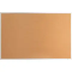 Lorell Cork Board 1/2" Thick 2'x1-1/2' Aluminum Frame 19763