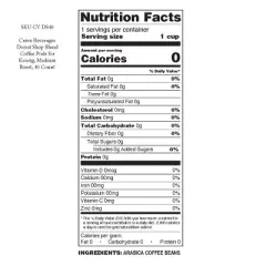 Crave Beverages Donut Shop Blend Coffee Pods for Keurig, Medium Roast, 40 Count