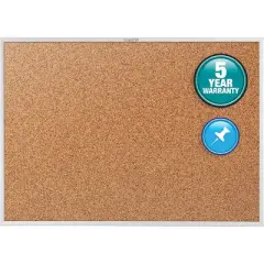Quartet - Classic Series - Bulletin Board - Natural Cork Surface