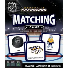MasterPieces Officially Licensed NHL Nashville Predators Matching Game for Kids and Families