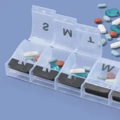 Push Button Pill Planner - XL - up&up&trade;