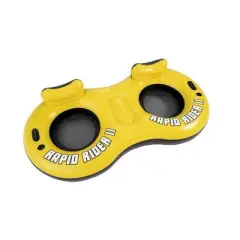 Bestway Rapid Rider 2 Person Pool River Raft Tube Float + AC Electric Air Pump