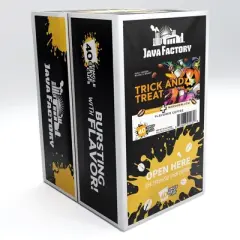 Java Factory Flavored Pumpkin Marshmallow Coffee Pods,Trick and Treat,40 Ct