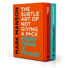The Subtle Art of Not Giving a F*ck / Everything Is F*cked Box Set - by  Mark Manson (Hardcover)