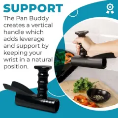 Kicthinventions Pan Buddy - Vertical Attachment for Pan Handle