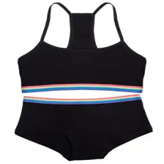 Fruit of the Loom Cotton Beginner Sport Bra and Boyshort Panties 3 Piece Set