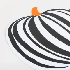 Meri Meri Stripe Pumpkin Paper Placemats (Pack of 12)
