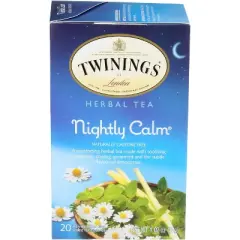 Twinings Nightly Calm Herbal Tea - Case of 6 - 20 Bags
