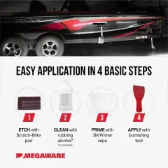 Megaware KeelGuard&reg; - 5' Gray Boat Keel Protector (20505)