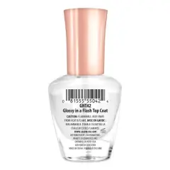 L.A. Girl Glossy in a Flash Quick Dry Top Coat Nail Polish - 0.47 fl oz