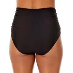 Anne Cole - Women's Side Shirred High Waist Bikini Bottom