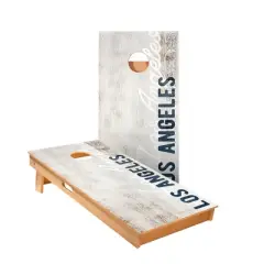Skips Garage Los Angeles Blue Vintage Gameday Cornhole Boards - ACA Star Series