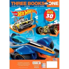 Hot Wheels 3-in-1 Activity Book