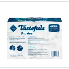 Blue Buffalo Tastefuls Chicken & Tuna Flavor Purees Adult Cat Treats - 36oz
