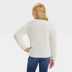 Girls' Cable Knit Pullover Sweater - Cat & Jack&trade;