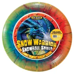 Emsco ESP Snow Warrior Snowball Shield and Snowball Maker Extra Wide 18" Diameter Snow Toy