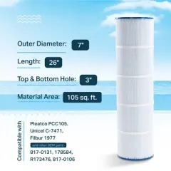 Mist Replacement for Pentair 420 Filter Cartridge