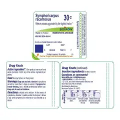 Symphoricarpus Racemosus 30C by Boiron Homeopathic Single Medicine For Digestive  -  80 Pellet