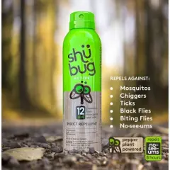 Shubug Active Insect Repellent Personal Bug Spray 6oz