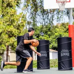 GoSports XTRAMAN PRO 46" XL Pop Up Defender 3 Pack - Heavy Duty Multi-Sport Blocking Dummy