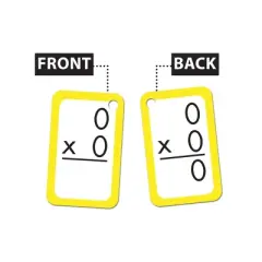 Edupress Math in a Flash Color-Coded Multiplication Flash Cards, 169 Cards