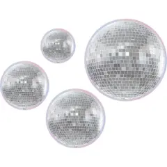 Teacher Created Resources&reg; Disco Balls Accents, Assorted Sizes, 60 Per Pack, 3 Packs