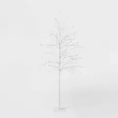 6ft LED Globe Birch Twig Tree Christmas Novelty Sculpture Light Cool White - Wondershop&trade;