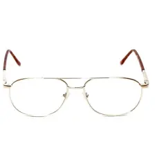 Calabria 1110C Designer Stainless Steel Reading Glasses
