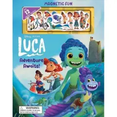 Disney Pixar: Luca: Adventure Awaits! - (Magnetic Hardcover) by  Grace Baranowski (Hardcover)