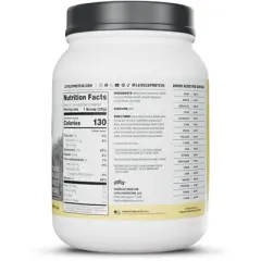 Levels Grass Fed Whey Protein Powder - Vanilla - 23.7oz