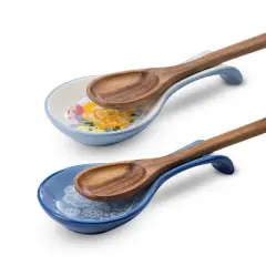Kook Ceramic Spoon Rests, Set of 2