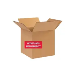 Box Partners Weather Resistant Corrugated Boxes W5C 10" x 10" x 10" 25/Bundle 101010W5C