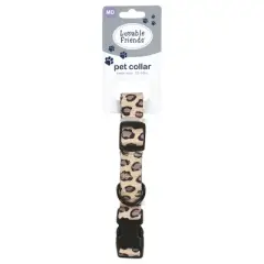 Luvable Friends Unisex Pet Collar, Leopard