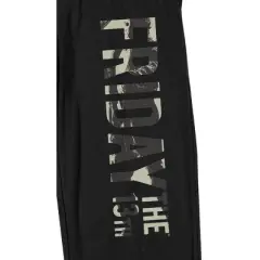 Friday The 13th Jason Men's Black Sleep Pajama Pants