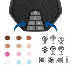 LectroFan EVO Noise All Digital Sound Machine With 22 Different Sounds - Manufacturer Refurbished