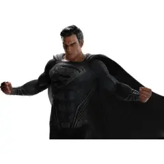 WETA Workshop Limited Edition Polystone - Justice League (Zack Snyder) - Superman - Black Suit - 1:4 Scale Statue