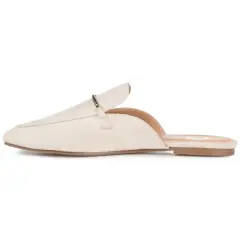 Journee Collection Womens Ameena Slip On Square Toe Mules Flats