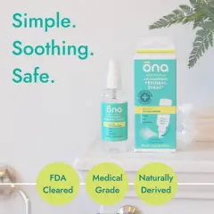 Ona Renewals Antimicrobial Postpartum Perineal Upside Down Recovery Spray Made with Hypochlorous - 3.4 fl oz