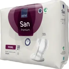 Abena San, Premium Incontinence Pads, Moderate Absorbency (Sizes 4 To 7)