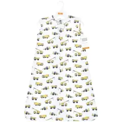 Hudson Baby Cotton Sleeveless Wearable Sleeping Bag, Sack, Blanket, Construction