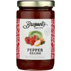 Braswell's Relish Pepper - Case of 6 - 8oz