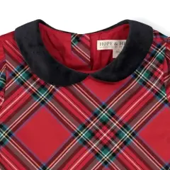 Hope & Henry Girls' Peter Pan Collar Dress, Infant