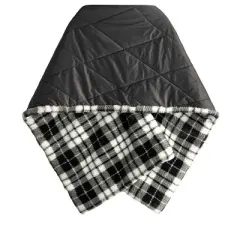 Shiraleah Black Zeta Double Sided Wrap