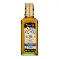 International Collection Virgin Flaxseed Oil - Case of 6/8.45 oz