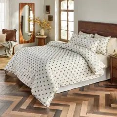 Clip Dobby Comforter Green - Hearth & Hand&trade; with Magnolia