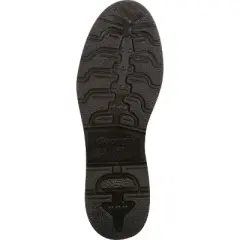 Men's Brown Georgia Boot Suspension System Waterproof Wellington Work Boot Size 10.5(Wide)