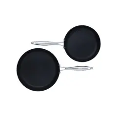 Scanpan Professional 2-Piece Nonstick Fry Pan Set - 9.5" and 11", Oven Safe, Made in Denmark